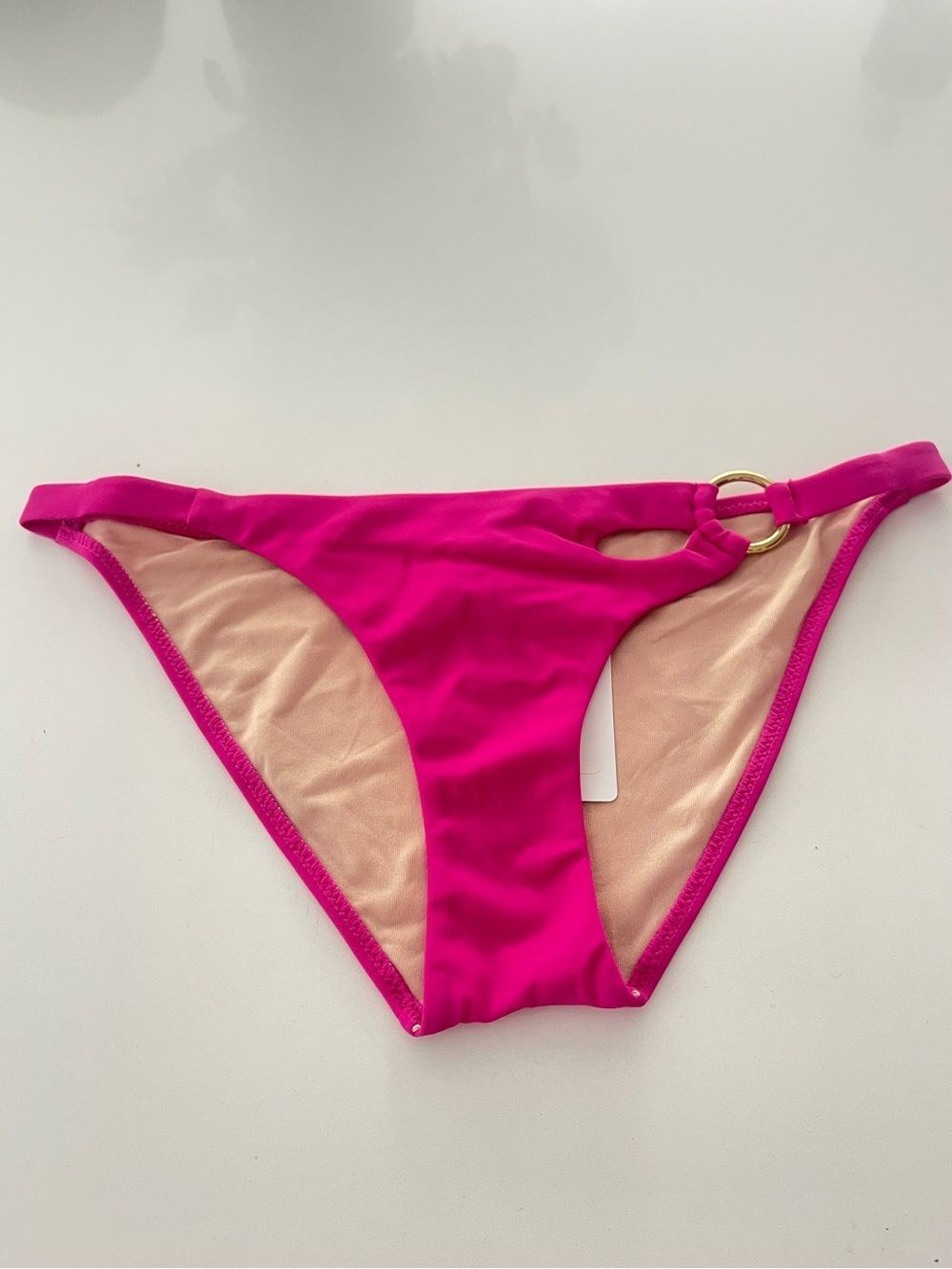 L'Agent By Agent Provocateur Fuchsia Adrina Cut Out Bikini Bottoms New Small